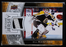 2013-14 Upper Deck 2 Color Game Jersey #GJ-BR Bill Ranford - Boston BRUINS