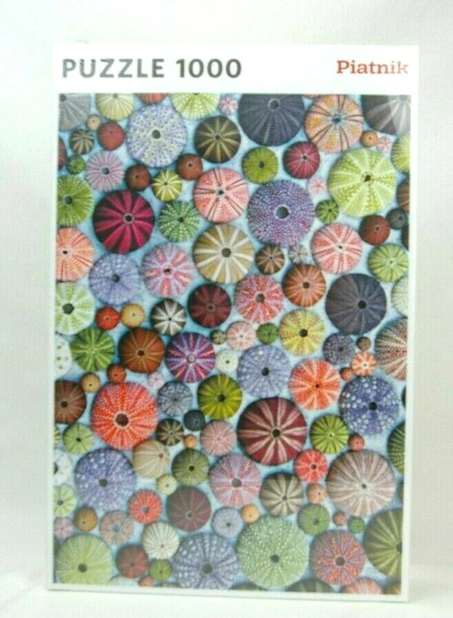 Piatnik 1000 шт. морских ежей морской жизни головоломка новый запечатанный 26,7 «x 18,8»  - Изображение 1 из 4