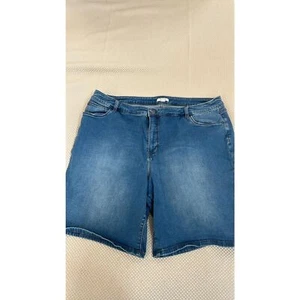 Women's Jean Shorts Croft & Barrow Size 20W - Picture 1 of 3