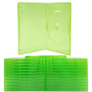 Lot Of 10 New Replacement Cases For XBOX 360 OEM Translucent Green - Picture 1 of 8