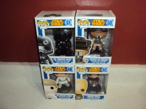 LOTE CAJA AZUL STAR WARS LUKE TATOOINE LEIA BOUSHH CORBATA PILOTO NALAN CHEEL FUNKO POP - Imagen 1 de 4