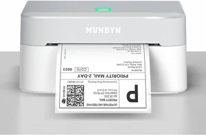 MUNBYN Bluetooth Thermal Label Printer for 4x6 Shipping Labels Width 1.57"-4.25" - Bild 1 von 9