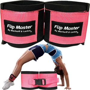 Flip Master Ankle Straps Tumbling Trainer | Great for Gymnastics & Cheerleading - Picture 1 of 7