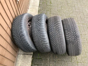 4xkomplette Allwetterreifen+Felgen 195/60R15 92V für Toyota Corolla,Mazda,Suzuki - Bild 1 von 21