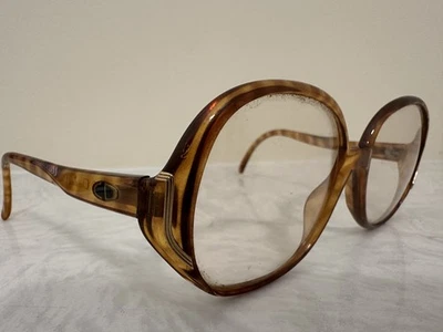 Christian Dior 2201 10 Optyl Vintage Eyeglasses 55 17 125 Frames Made In Germany - Image 1 of 4