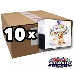 Pokémon Scarlet & Violet Prismatic Evolutions Elite Trainer Box Factory Sealed - Picture 1 of 3
