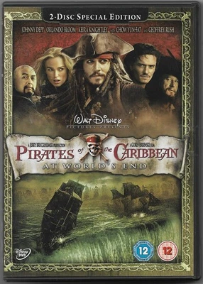 Pirates Of The Caribbean At World's End DOUBLE DVD POSTED 48 HOURS TRACKED - Image 1 of 2