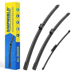 3 Factory Wiper blades Replacement For 2016-2021 Mercedes-Benz GLC 250/300/35... - Picture 1 of 7