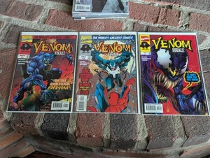 VENOM: FINALE 1-3 COMPLETE SET 1st PRINTS Spider-Man App. Marvel 1997 NM - Picture 1 of 4