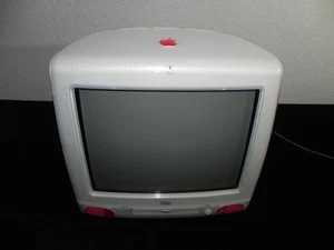 Apple iMac G3 M4984 Strawberry Red  All In One Computer 333MHZ 64 SDRAM  6 GB HD - Picture 1 of 9