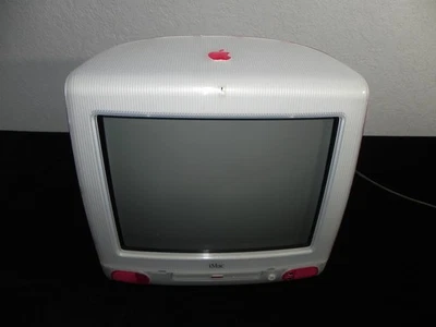 Apple iMac G3 M4984 Strawberry Red  All In One Computer 333MHZ 64 SDRAM  6 GB HD - Image 1 of 4