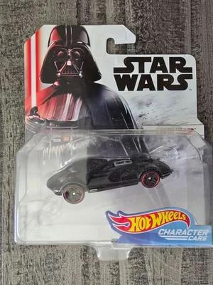 THREE MATTEL STAR WARS CARS -DARTH VADER, MILLENNIUM FALCON & YOUNG HANS SOLO!!! - Image 1 of 4