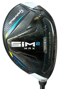 TaylorMade Sim2 Max 25° 5 Hybrid Ventus 6 R Flex Shaft Lamkin Crossline Grip - Picture 1 of 10
