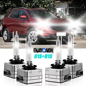 For Chevrolet Equinox 2018-2018 HID Xenon Headlight Bulbs D1S+D1S High Low Beam - Picture 1 of 9
