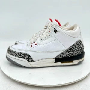 Scarpe Nike Air Jordan 3 Retro Youth taglia 6Y donna 7,5 DN3707-100 bianco cemento - Foto 1 di 11