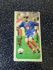 ZIDANE Bubble gum stickers Very Rare - Picture 1 of 1