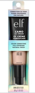e.l.f. Camo CC Cream Color Correcting Foundation Fair 125 C 1.05 Oz Read - Picture 1 of 4