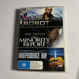 I Robot / Independence Day / Minority Report DVD Tom Cruise Region 4 - Picture 1 of 5