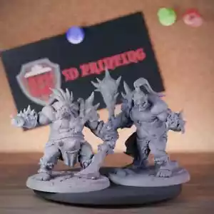 Oger Set Miniatur Monster Mini Dungeons and Dragons Mini DnD 5e TTRPG - Bild 1 von 8
