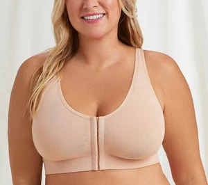 Cuddl Duds Intimates Gr. L Modal Seamless Front Hook Wirefree BH BRUSH A604601 - Bild 1 von 3
