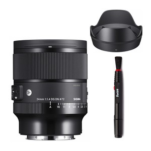 Sigma 24mm F1.4 Art DG DN Lens for L Mount with Lens Hood and Cleaning Pen
