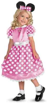 Clubhouse Pink Minnie Mouse Disney Fancy Dress Halloween Toddler Child Costume - Image 1 of 2