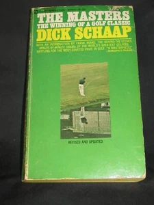 1970 MASTERS BOOK SCHAAP Golf Paperback Casper AUGUSTA PGA - Picture 1 of 4