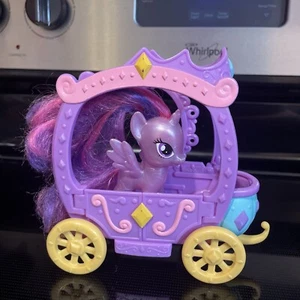 Hasbro My Little Pony königliche Edelsteinkutsche 2010 rosa lila blau 96 - Bild 1 von 12