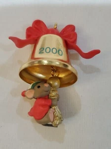 Decorazione natalizia Hallmark Keepsake - Un amico suona - 2000 nuovo con scatola - Foto 1 di 4