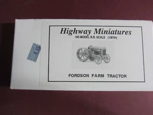 Jordan Highway Miniatures Fordson Farm Tractor HO Kit #360-218 Mint In Box - Picture 1 of 1