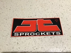 JT SPROCKET STICKER MOTORCYCLE YAMAHA KAWASAKI SUZUKI KTM ENFIELD INDIAN BENELLI - Picture 1 of 3