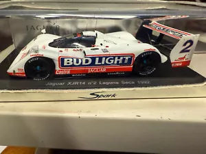 Spark S0776 1/43 Jaguar XJR14 #2 Laguna Seca 1992 Davy Jones - Picture 1 of 5