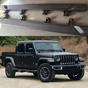 2PCS Running Boards Side Step Nerf Bars Fits for Jeep Gladiator JT 2019-2026 - Picture 1 of 10