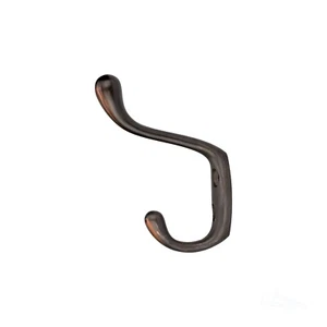 Gancho de capa de alta resistencia Rok Hardware, 3-1/2", bronce frotado con aceite ROKCH101ORB - Imagen 1 de 2