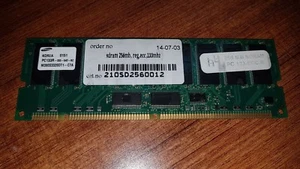 LOT OF 2 PCS. SAMSUNG M390S3320DT1-C7A PC133R-333-542-B2 Server SD-RAM MEMORY - Picture 1 of 1