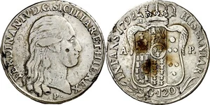 120 GRANA FERNANDO IV DE NÁPOLES INFANTE DE ESPAÑA 1798 P/M AP - Picture 1 of 1