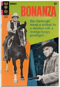 Bonanza #27 Gold Key TV Western Comic 1968 Hoss Ben Cartright Cover - Bild 1 von 4