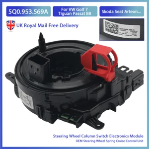 5Q0953569A Slip Ring FCC Steering Module New Genuine teering Wheel Clock spring - Picture 1 of 6
