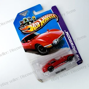 NEW 2013 LE Hot Wheels HW Showroom All Stars Red Toyota 2000GT 176/250 - Picture 1 of 6