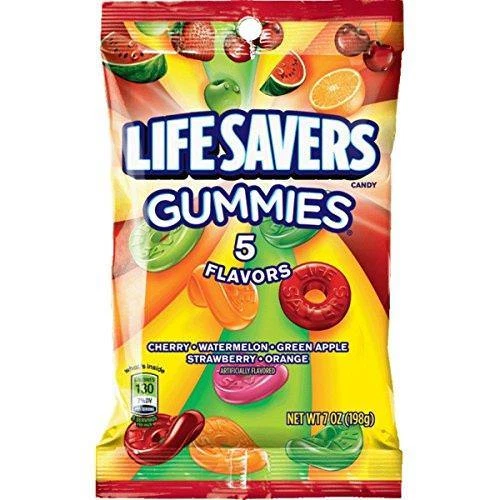 Wrigley Life Savers 5 Flavor Gummies 7 Oz