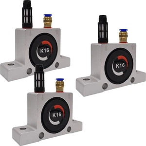3pcs NEW K16 1/4” Industrial Ball Type Pneumatic Turbine Vibrator K-Series K16 - Picture 1 of 8