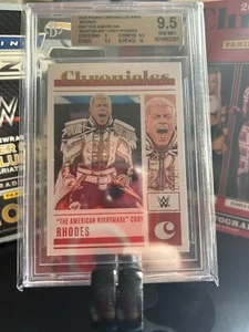 CODY RHODES: 2023 Panini Chronicles WWE🚨BRONZE Parallel🔥BGS 9.5 Gem Mint #24 - Picture 1 of 3