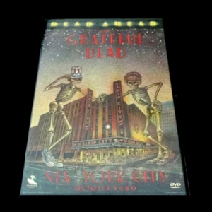 Grateful Dead Dead Ahead DVD 1980 Radio City Music Hall New York City NY NYC 1st - Imagen 1 de 10