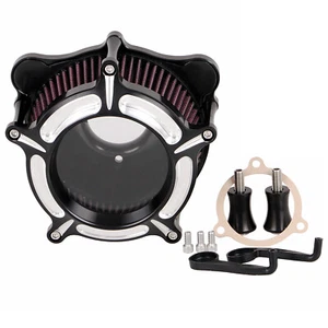CNC Air Cleaner Intake Filter For Harley Electra Street Tri Glide FLHTUTG FLHXXX - Picture 1 of 14