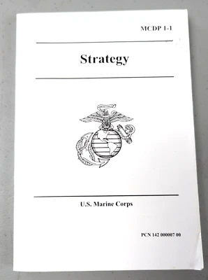 US Marine Corps Books Warfighting Tactics Commander’s Operations Strategy  - Image 1 of 4