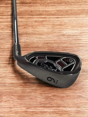 Hierro Ping G15 9 ligeramente usado AWT rígido flexible acero + 1" punto plateado 4* vertical Foto 1 de 4