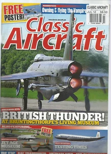 CLASSIC AIRCRAFT MAGAZINE JULY 2012 - Picture 1 of 1