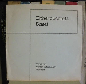 Zitherquartett Basel: Werke von Werner Rutschmann & Emil Holz LP 10'' M, CV EX - Bild 1 von 3