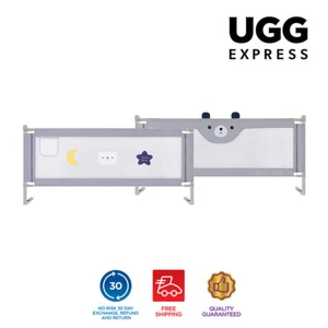 TARRAMARRA® 103cm Height Kid Bed Safety Rail Adjustable Folding Safety Cot Guard - Picture 1 of 23