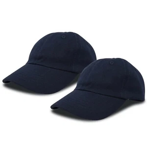 DALIX Youth Girls Boys Dad Hats Baseball Caps 2 for 1 Deal - Picture 1 of 45